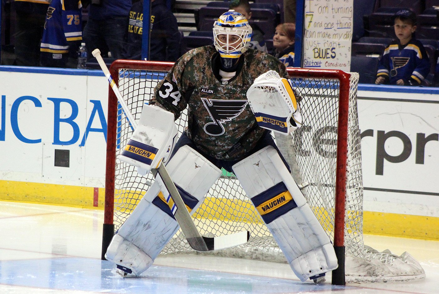 X \ St. Louis Blues على X: Dig those camouflage warm-up jerseys? Bid now  to benefit H.E.R.O.E.S Care and Operation Shower. VIEW AUCTION