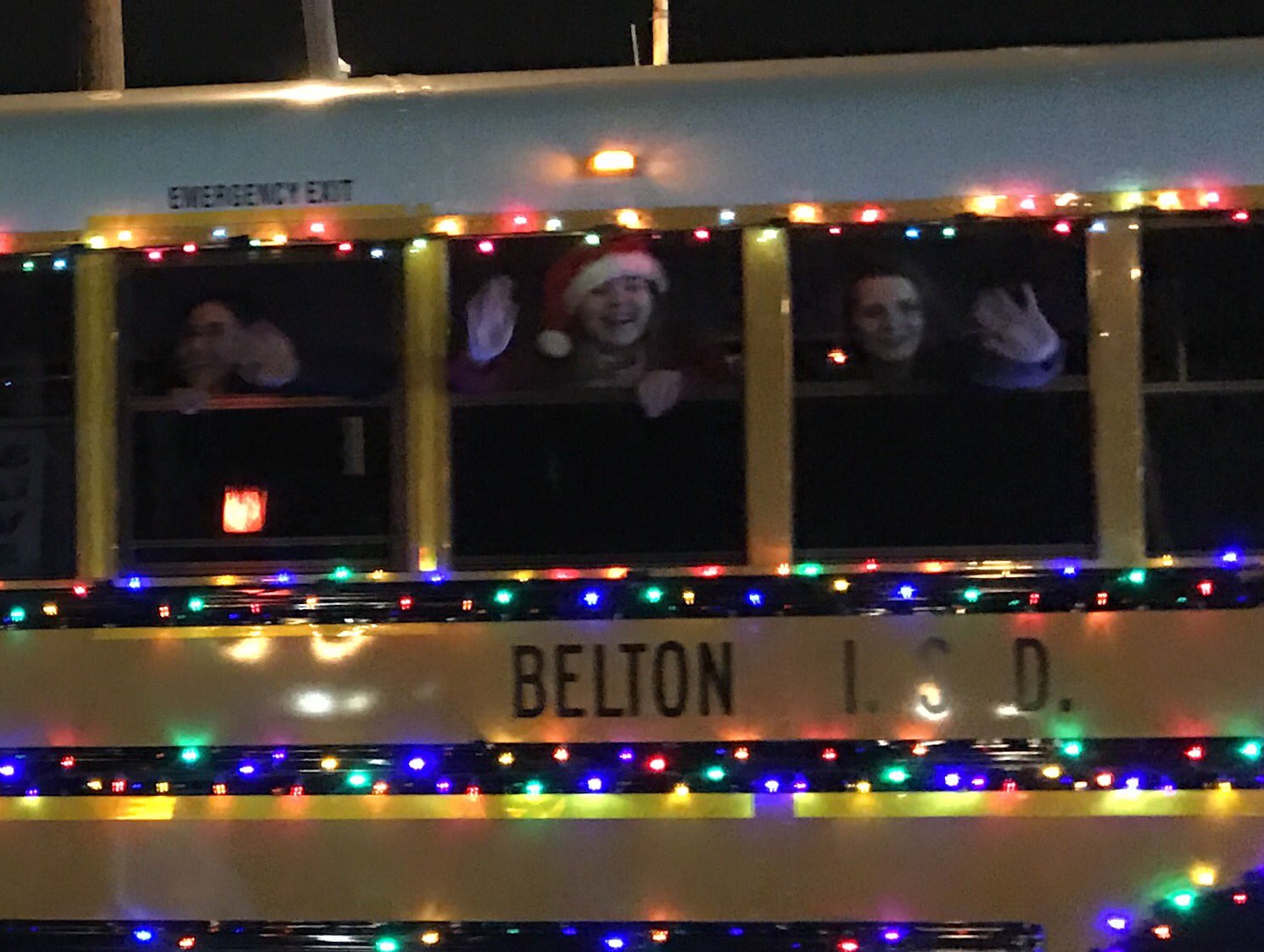 Randy Pittenger on Twitter: &quot;Our awesome @BeltonISD Transportation Dept Rudolph the Red Nosed ...