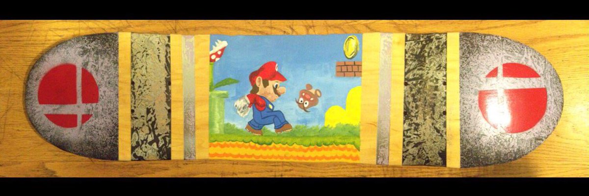 euphoricworks's tweet photo. @greygardenart #skateboarding #art #supersmashbros https://t.co/QT5TjNk6H9