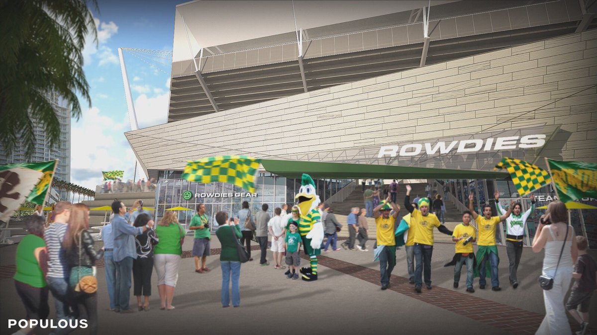 John_Sabol's tweet photo. @TampaBayRowdies launch campaign to join @MLS. Plans include renovating Al Lang Stadium. Here are some of the renderings ⬇️ #MLS2StPete https://t.co/E7DdUFOYFs