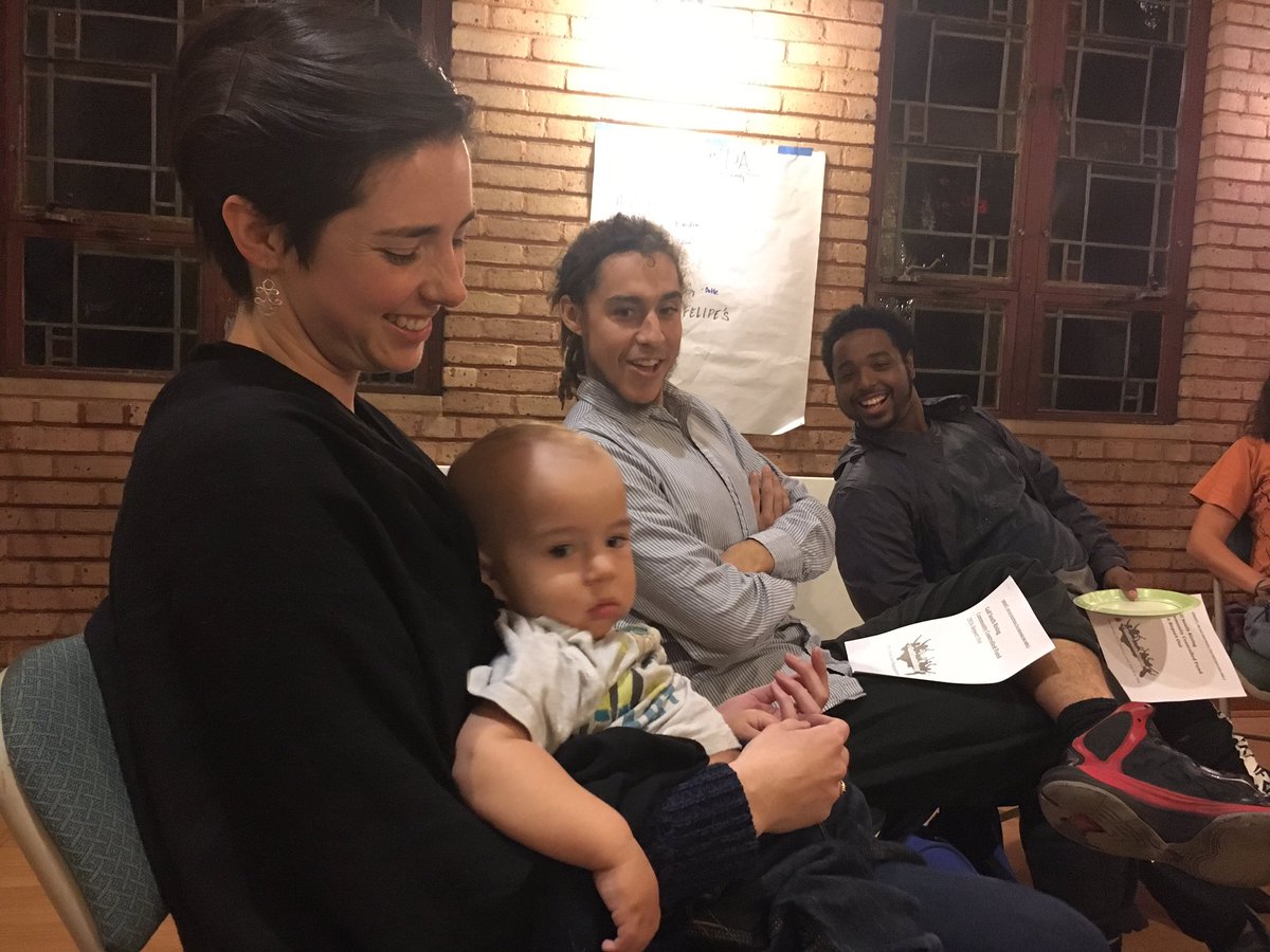 Final #GulfSouthRising Community Controlled Fund meeting of 2016 getting going w gsr movement baby Colby :)