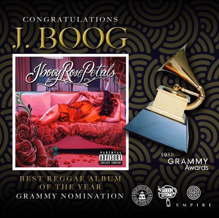 Huge congrats to big bro <a href="/JBoogMusic/">JBoogMusic</a> on his Grammy Nomination ! Well deserved ! Only up from here uce !