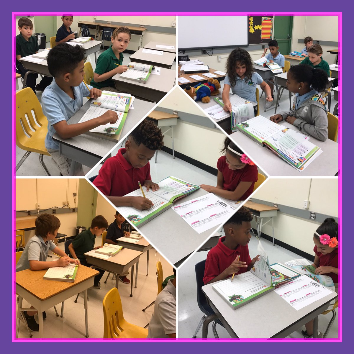 WPEGeckos's tweet photo. Where's the proof? Working with partners to identify text evidence. #readingmatters #reading #findingproof #supportyouranswers https://t.co/8XEI5bJjLj