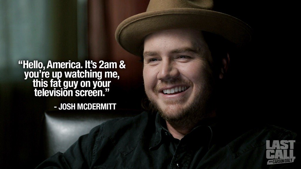 Check out <a href="/WalkingDead_AMC/">The Walking Dead</a>'s Eugene <a href="/JoshMcDermitt/">.</a> on tonight's Last Call with @CarsonDaly