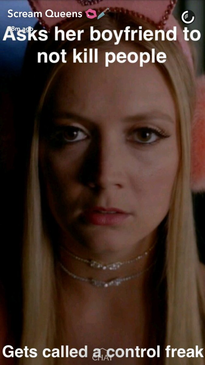 Oliver_James611's tweet photo. @ScreamQueens @MichaelVlamis #SnapQueens #ScreamQueens #ScreamMemes π±πͺππ₯π² https://t.co/WLNzNoBNpW