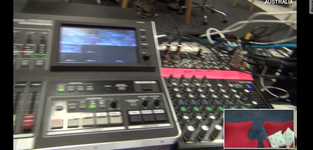 godmani's tweet image. CSC #Techcom24 in Australia happening in the Innovation centre with original big brother&apos;s chair! Great show Richard &amp;amp; crew!