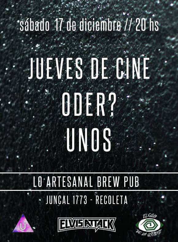 El 17 de diciembre vamos a tocar nuestra música, y la dejaremos fluir
