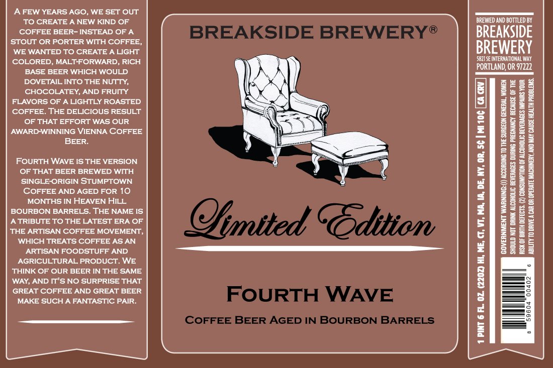 Breakside Brewery On Twitter Fourth Wave Barrel Aged