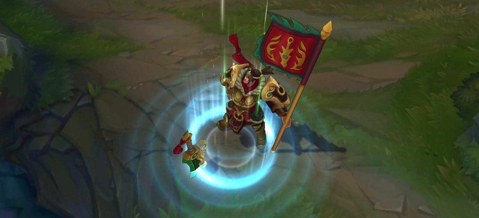 moobeat on Twitter: "Warring Kingdoms Garen on #PBE - 1350 RP - https