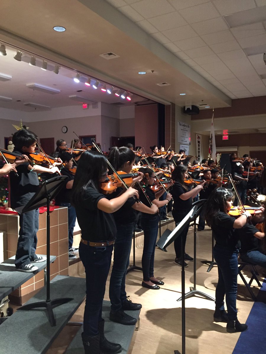 Mustang Strings Doin' Their Thing...Winter Concert 2016