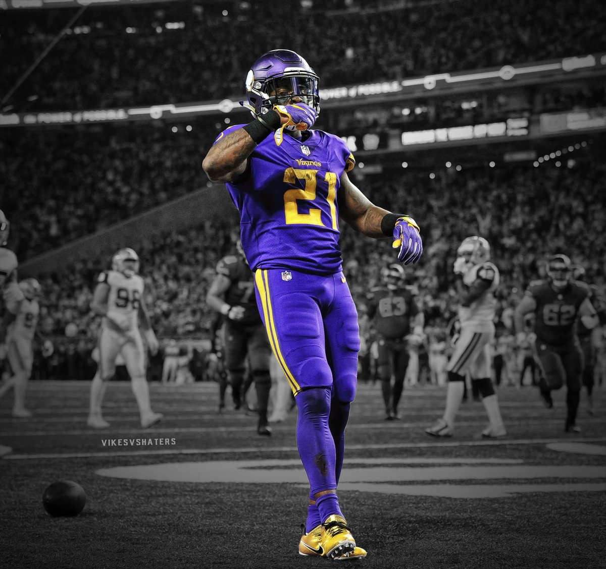 Image result for vikings color rush