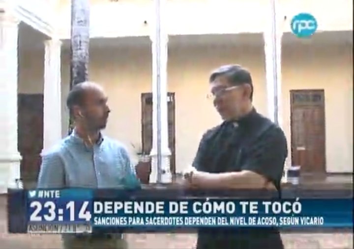trecepy's tweet photo. #NoticiaDelDia | Para que un cura deba salir, tiene que haber abuso sexual, el manoseo no cuenta #NTE https://t.co/Ex0qkCrVS9