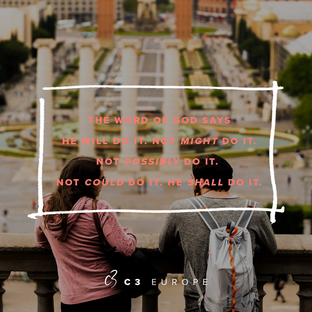 c3churcheurope's tweet photo. What are you asking God for this Christmas? What are you believing for in 2017? Pray in faith... Jesus said "ask" and "he WILL DO it!" https://t.co/vyaoBngPK9