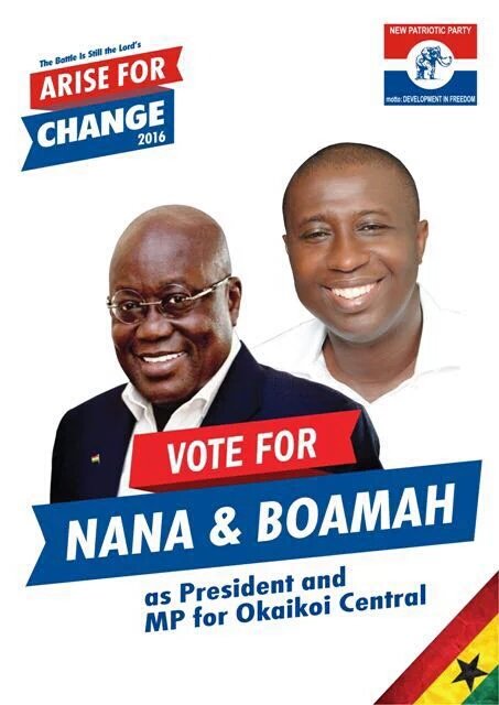 op_nketia's tweet photo. I pray my father @pyboamah becomes victorious again we are all behind you Great man #AriseForChange @NPP_GH https://t.co/1n7lLkxKCP