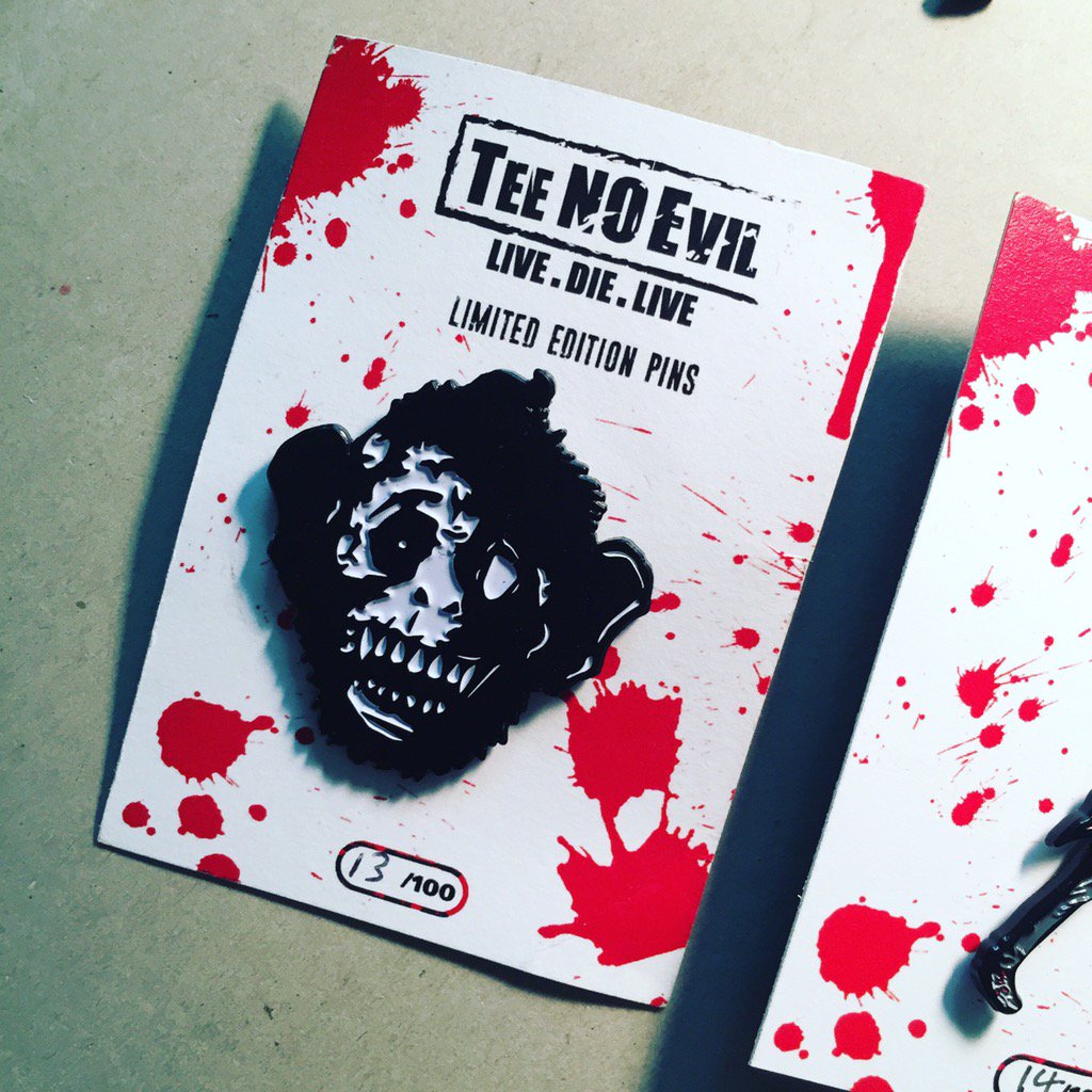 Highkickart's tweet photo. Monkey see, monkey do! #teenoevil #enamelpin https://t.co/B0zPKhvkEU