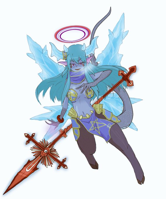 色修正!呪術特化型フロストデーモン 