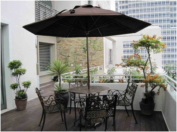 My_FirstHome's tweet photo. #DecorTips by #My_FirstHome
             Put a patio umbrella in the balcony and you have a mini cafe right in your #home. https://t.co/3Evp7FzJnV