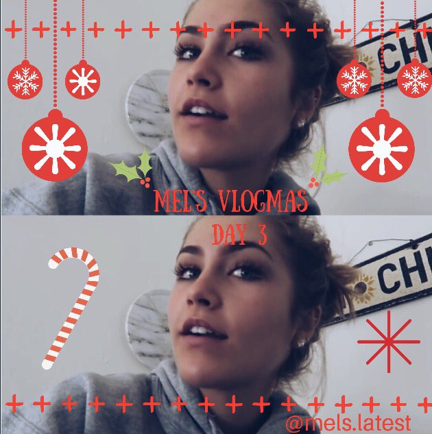 MelsLatest's tweet photo. if you guys haven't get go watch Mel's Vlogmas and subscribe to her vlog channel for new vlogs everyday up until the 25th🎅🏼❤️#MelsLatest https://t.co/PqiHnfnE77