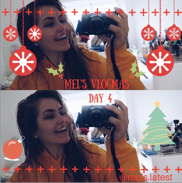 MelsLatest's tweet photo. if you guys haven't get go watch Mel's Vlogmas and subscribe to her vlog channel for new vlogs everyday up until the 25th🎅🏼❤️#MelsLatest https://t.co/PqiHnfnE77