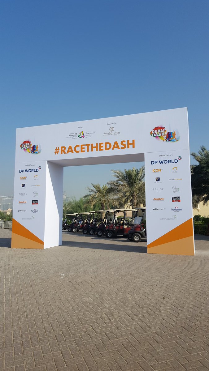 racethedash's tweet photo. Preparations for #dubaidash are coming along nicely! #racethedash #interactevents Thanks @DscSport & @DP_World https://t.co/0V7ebMVsEK