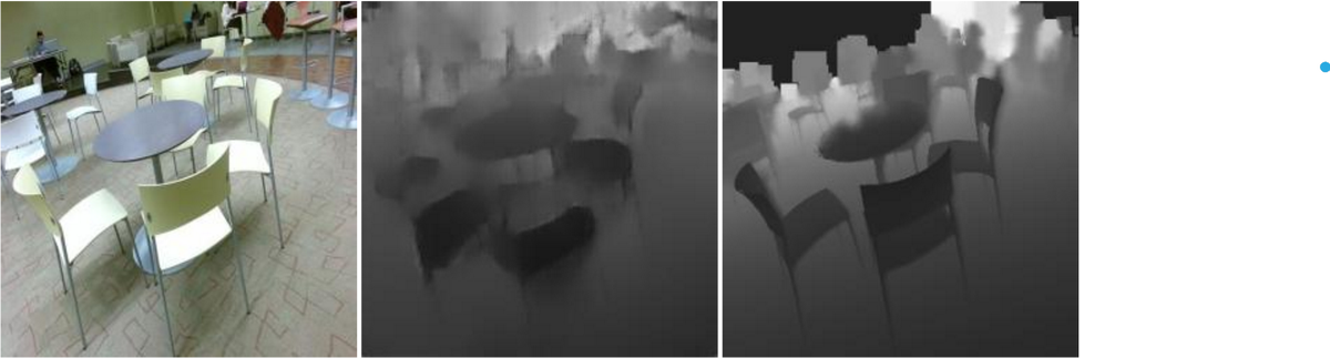 kaihuchen's tweet photo. @brannondorsey @phillip_isola Thx! Had to filter bad depth maps in data but train with 100 samples got imperfect but promising test result https://t.co/OTPyC1a87I