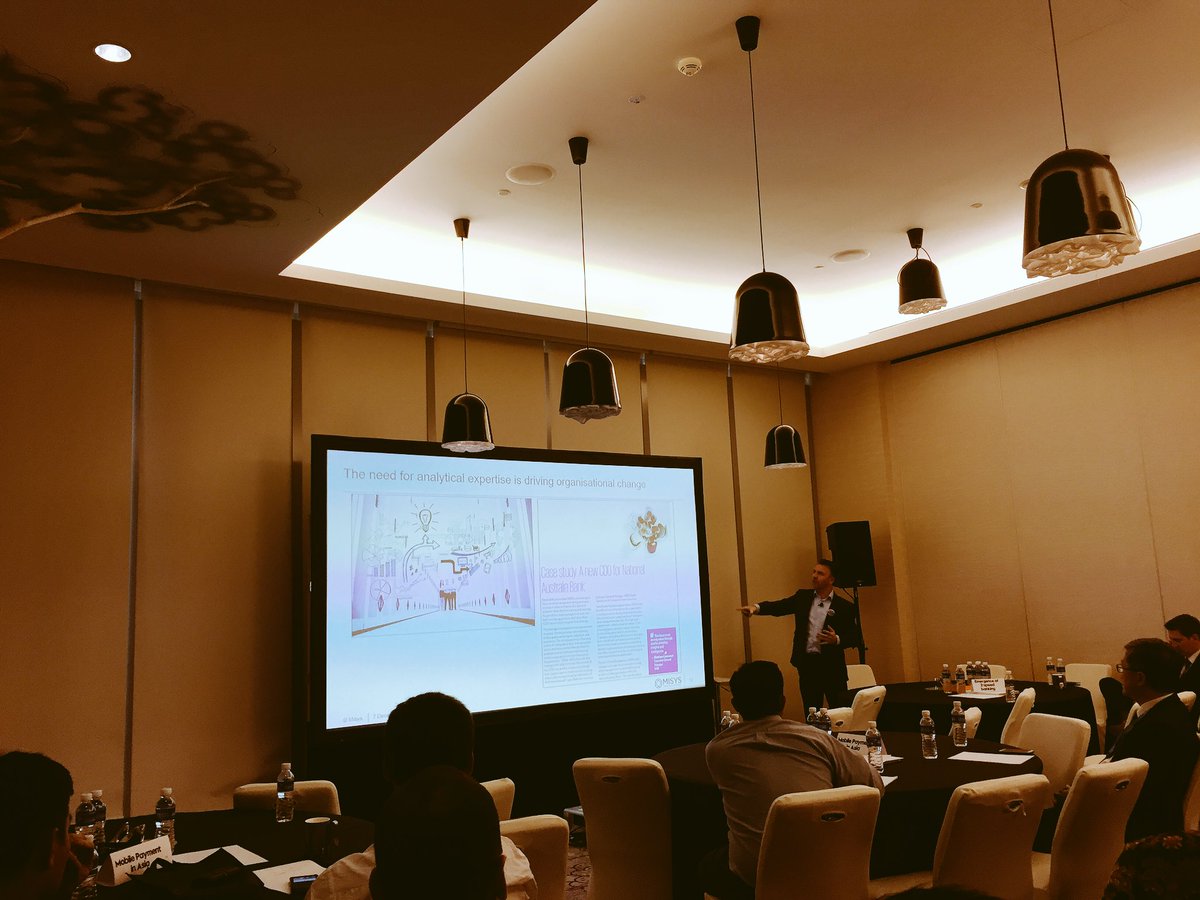 FinastraFS's tweet photo. Analytics is the key differentiator between banks. Are we going to see continued emergence of Chief Data Officer (CDO)? #MCF2016 https://t.co/2GjwGdCNj7