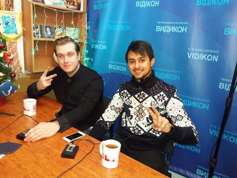 diva107fm's tweet photo. Заходили в гості #2Voices https://t.co/PftHKFQMDH