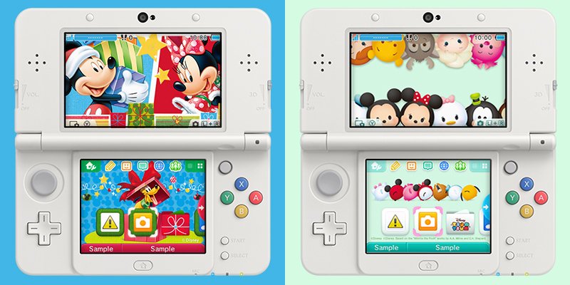 ট ইট র ディズニー公式 ニンテンドー3dsのhomeメニューを彩る テーマ に ミッキー フレンズ クリスマス ディズニー ツムツム のデザインが新登場 T Co Duvfwwlwmk