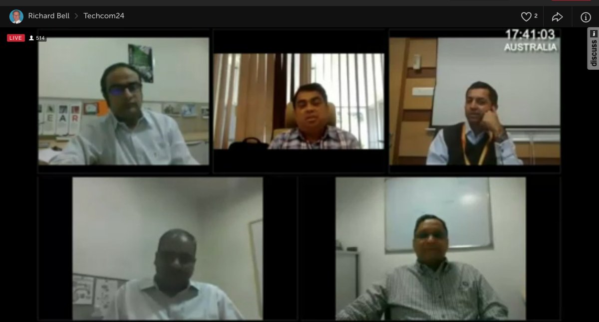 godmani's tweet image. India Team is uniquely bringing a real time event through a real time conference of minds! #TechCom24