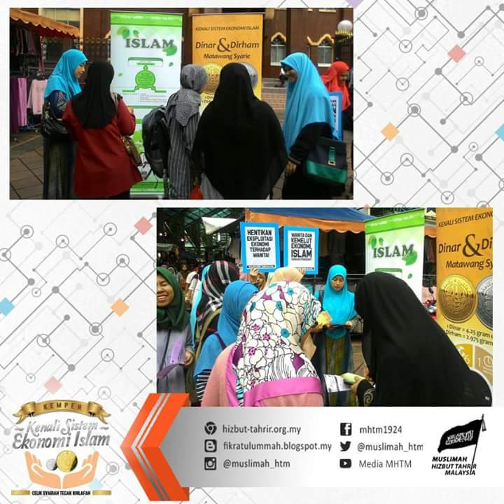 Muslimah_HTM's tweet photo. [FOTO] Kempen Kenali Sistem Ekonomi Islam oleh #MHTM  cawangan Kuala Lumpur di sekitar ibukota. 
#EkonomiIslam #StreetDakwah https://t.co/0TuYlnvKeM