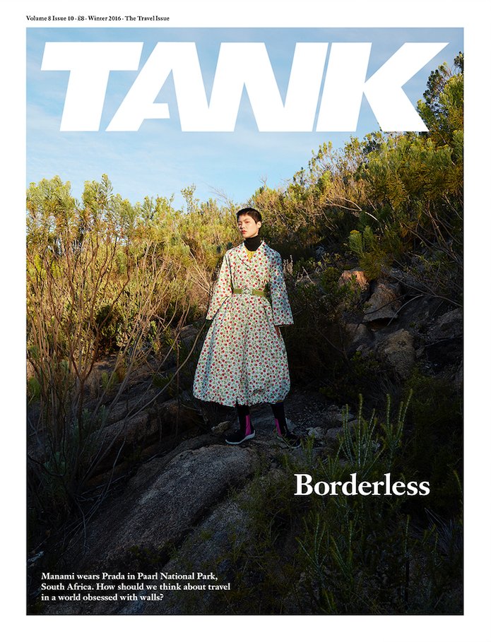 #TankMagazine 겨울호/ papermuse.kr: #TravelIssue - #ManamiKinoshita, Photo #SohrabGolsorkhiAinslie, Styling #NobukoTannawa #Resort17