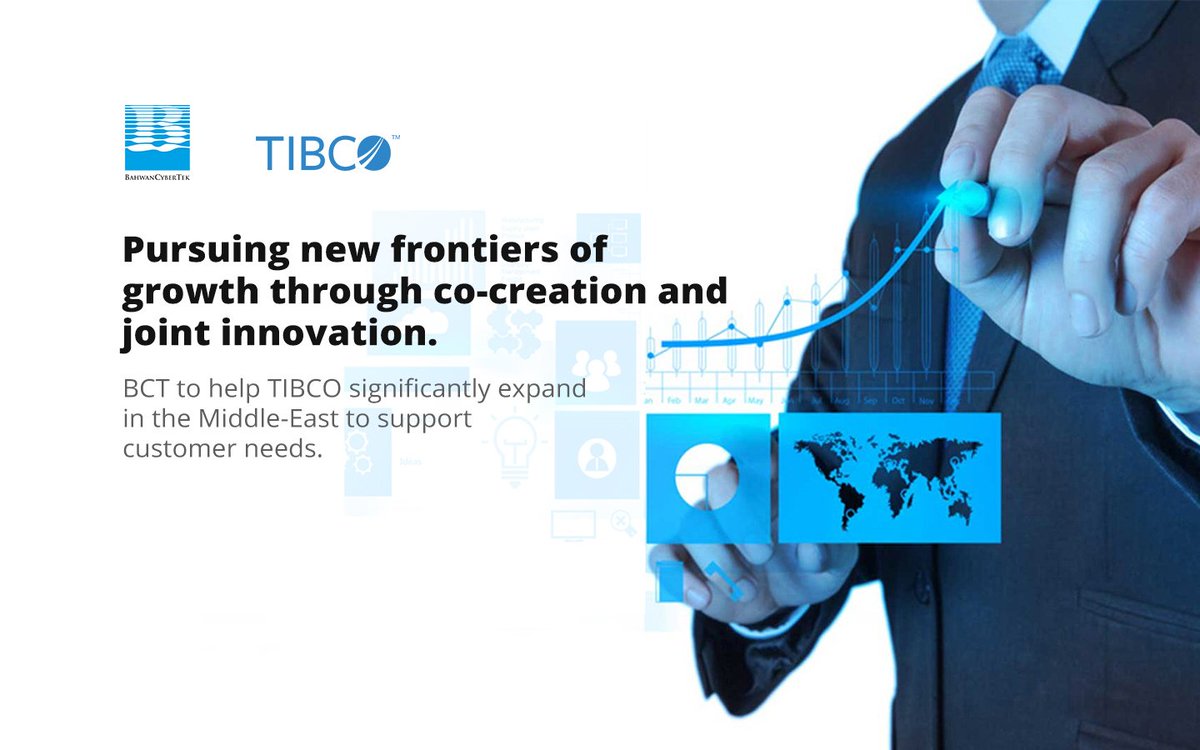 BCTglobal's tweet photo. BCT has entered into a preferred partnership by TIBCO, for the Middle East and North Africa (MENA) region. #BCTGlobal #TIBCO https://t.co/qYP3D8SmdU