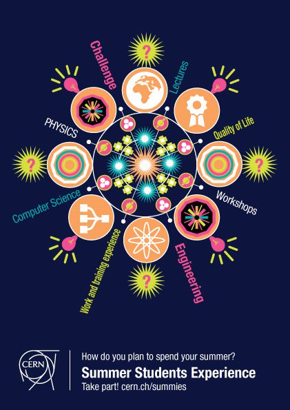 CERN_JOBS's tweet image. Spend your student summer at CERN, a fantastic opportunity! check it out and take part! (deadline 27th Jan. 2017). cern.ch/summies