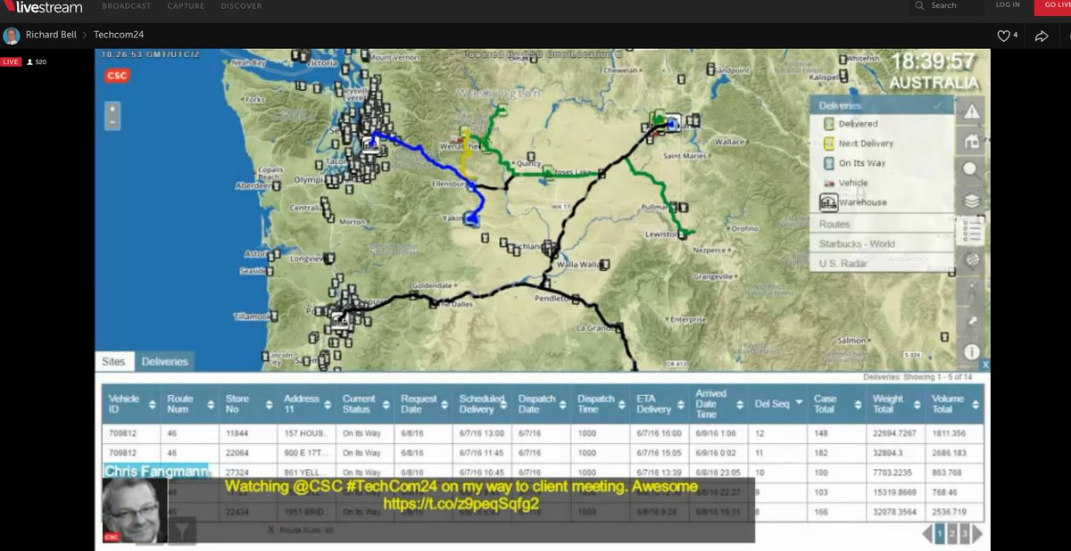 GaneshJiYes's tweet image. #TechCom24 IoT Analtics - Demo - for Distribution Logistics -  cool demo @venugbx @sukanyaswamy