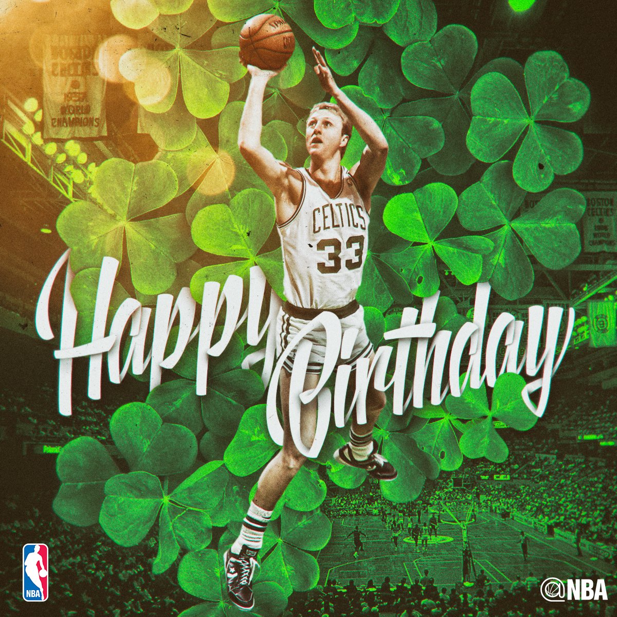 Join Us In Wishing Celtics Legend Larry Bird A Happy 60th Birthday