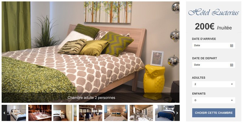 Exemple de #site pour #hôtel #restaurant. #webdesign #internet #cahors #lot. Plus de détails : webandcom.fr/fr/creation-si…