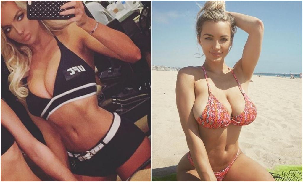 Sun Sport on X: Meet the Octagon girl with 32DDD boobs that is