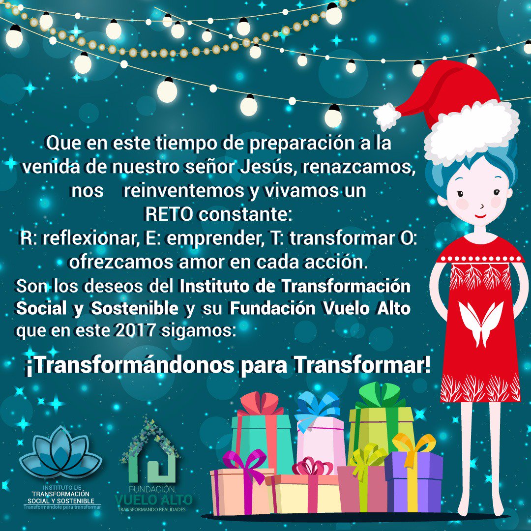 Itransformar's tweet photo. Deseamos que en este último mes del año, sigamos transformando nuestros corazones. #Transformandorealidades #Transformandoparatransformar https://t.co/zjttzvgigK