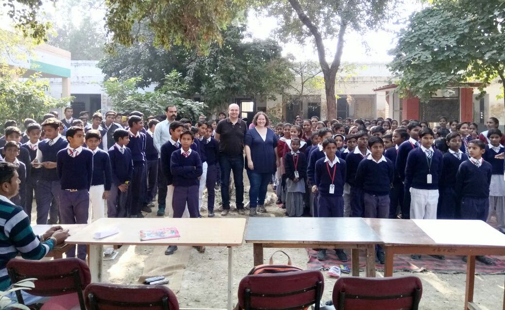 tftindia's tweet photo. School awareness program during the MDM visit @HilaryThompson1 @scottpoynton @BastienSachet https://t.co/h0hU4xO7Cs