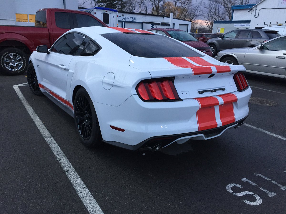 edlearnford's tweet image. What do you think about our Latest @ROUSHPerf  Stang?  New stripes... I like it.. how about you?