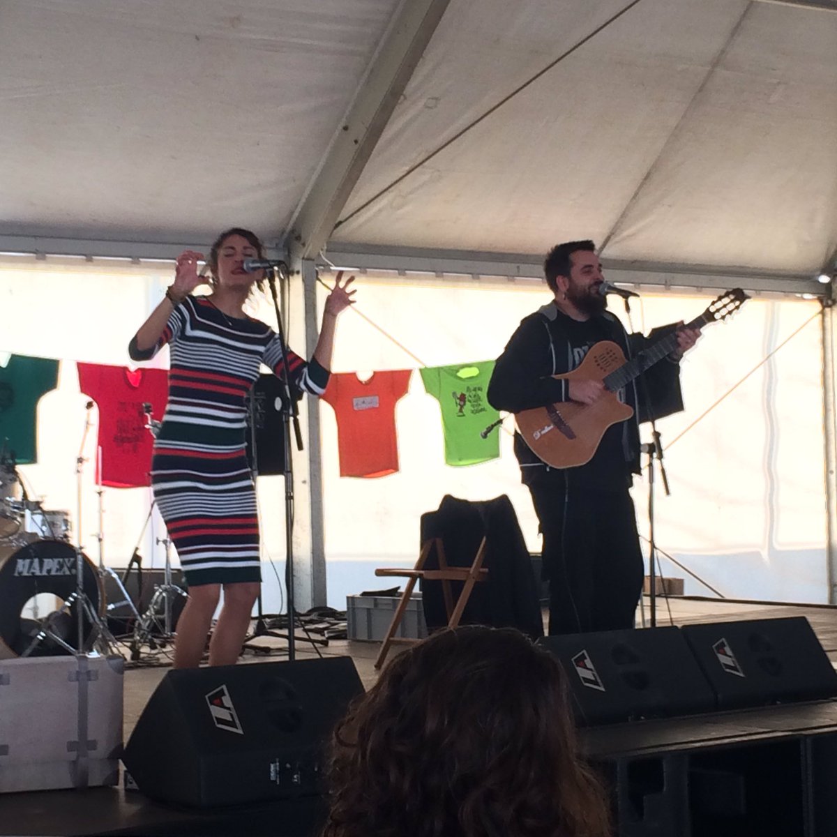El flamenc <a href="/delacarme/">De la Carmela</a> omple d'energia i bon rotllo la carpa de la #Impuríssima2016. Segon dia d'activitats,xerrades i bona música a #SantBoi