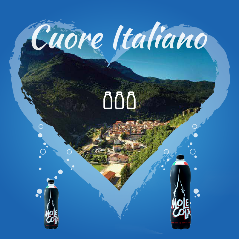 Molecola_'s tweet photo. #Molecola viene prodotta e imbottigliata nelle Alpi Marittime: per questo il suo cuore è italiano! https://t.co/5lw5T15ne4