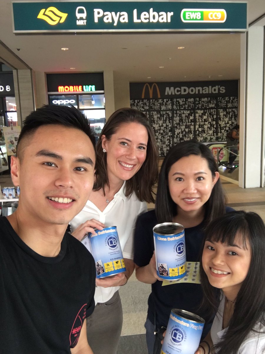 BrayLeinoSg's tweet photo. Bray Leino SG team is supporting Lions Befrienders today at Paya Lebar Square, come support us! https://t.co/1A5jsJJf38