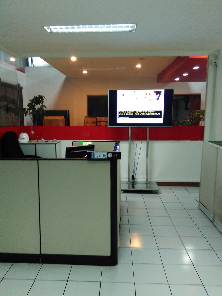 TP_DSS's tweet image. Implementation on PT.Sakti Industri Sunter - TurboCharger #digitalsignagejakarta #technopresetdss #signagego