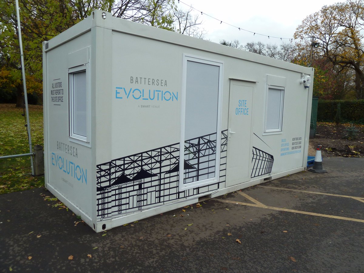 Vinyl Graphics for Site Office in #London #Battersea #vinyl #design goo.gl/ySEix6