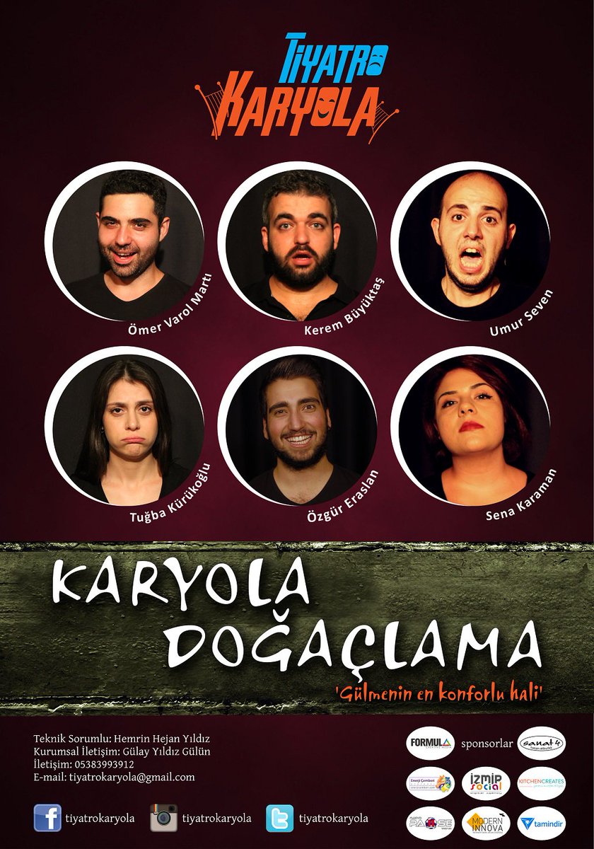 #saatlerbirsaatgerialınsın ki rahat rahat kahkaha atacak halimiz kalsın diyorsanız, her koşulda güldürüyoruz! Bu cuma @BKMMutfakSahne'de