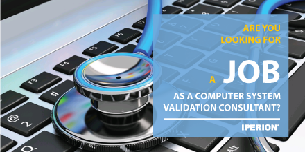 Are you our new #computer #system #validation #consultant? Apply now!
goo.gl/8fpq0G #vacancy #Iperion