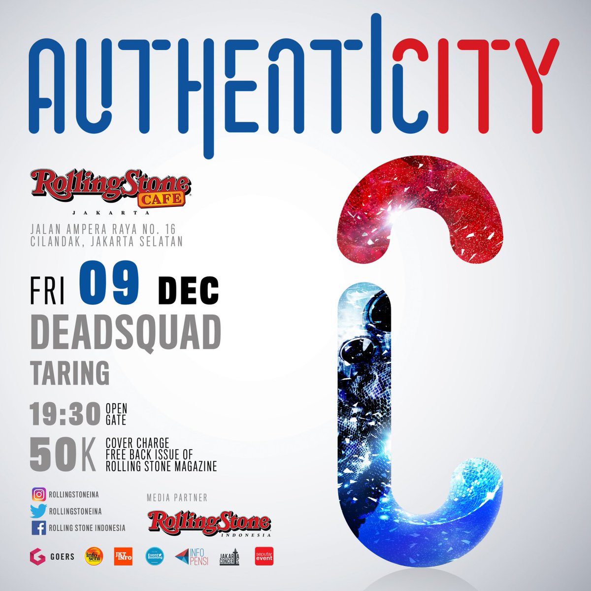 EventBooming (@eventbooming) on Twitter photo #RSIMusicSeries Konser <a href="/authenticity_id/">#AuthenticityID</a> #Jakarta 09 Des w/ <a href="/deadsquadband/">DEADSQUAD</a> dan <a href="/taringhardcore/">TARING</a> di @RSCafeINA #AuthenticityID <a href="/anesrembes/">IG : ANESREMBES</a> #RSIMusicSeries Konser <a href="/authenticity_id/">#AuthenticityID</a> #Jakarta 09 Des w/ <a href="/deadsquadband/">DEADSQUAD</a> dan <a href="/taringhardcore/">TARING</a> di @RSCafeINA #AuthenticityID <a href="/anesrembes/">IG : ANESREMBES</a>
