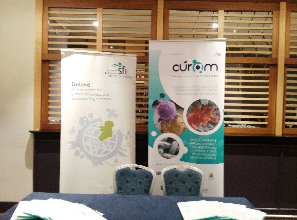 CURAMdevices's tweet photo. All setup for the Irish Medtech CEO Forum 2016 #IrishMedtech @Entirl @IDAIRELAND @ibec_irl @IrishMedtech https://t.co/6zEUIQRHPg
