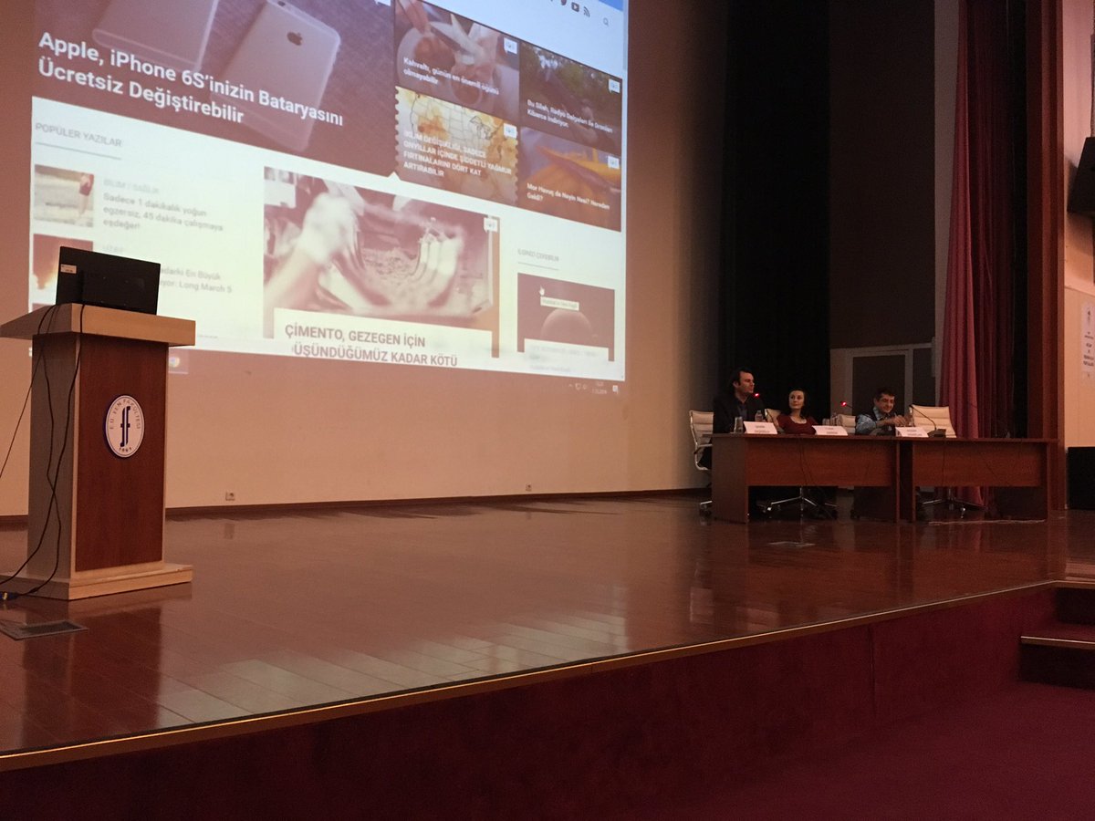 Popular Science Paneli başlamıştır! #PopSciEgede